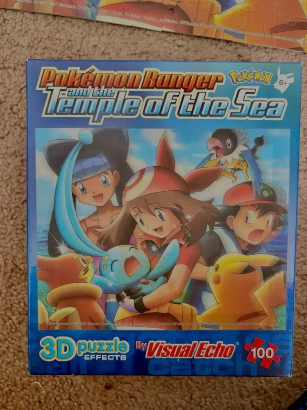 Pokemon Puzzle Diamond and Pearl & Ranger and the Temple of the Sea Set 2007